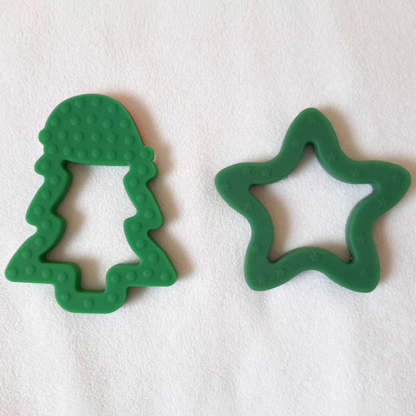 Christmas Baby Toy, Christmas Tree Teething Toy, Silicone teething toy