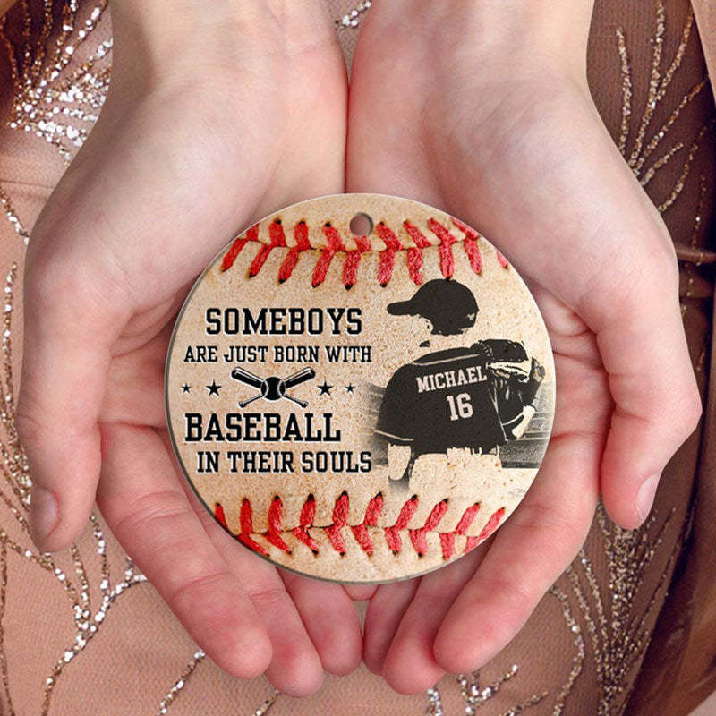 Someboys Are Just Born With Baseball In Their Soul Pandemic Ornament