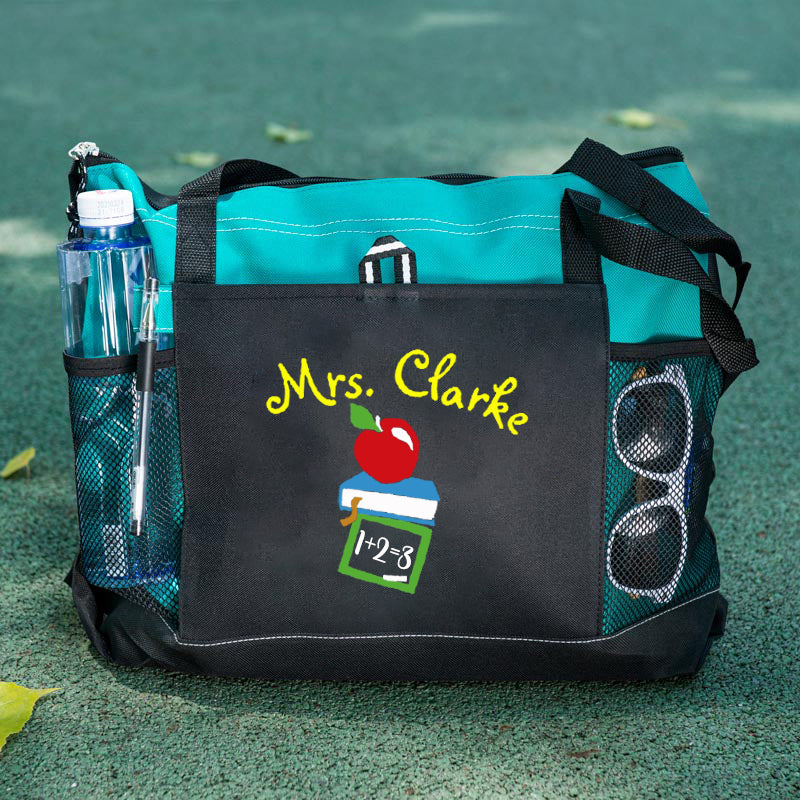 Personalized Teacher Tote Bag ,Teacher tote bag