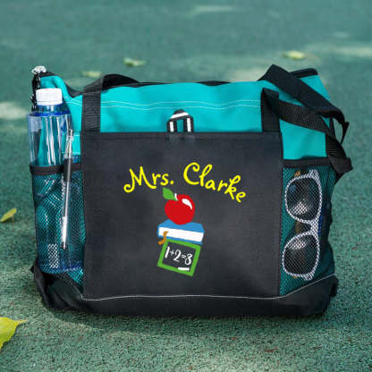 Personalized Teacher Tote Bag ,Teacher tote bag