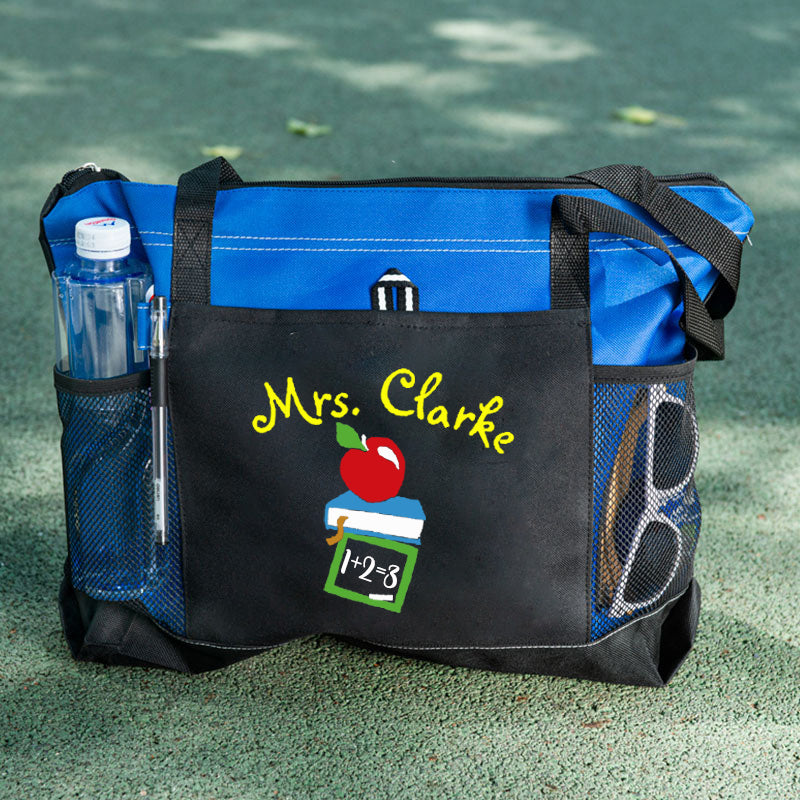 Personalized Teacher Tote Bag ,Teacher tote bag