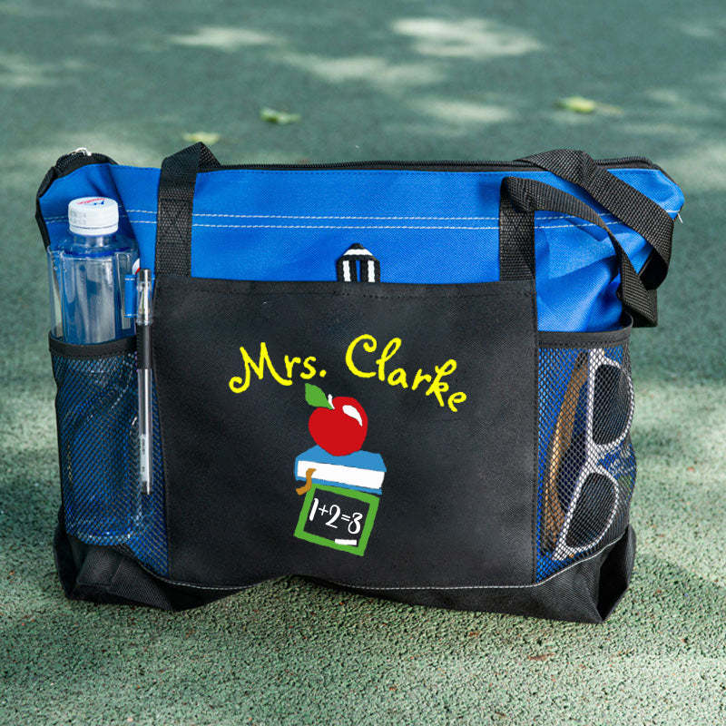 Personalized Teacher Tote Bag ,Teacher tote bag
