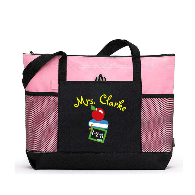 Personalized Teacher Tote Bag ,Teacher tote bag