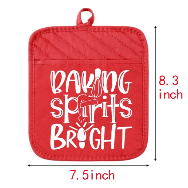 Teacher Gift, Potholder Teacher Gift, Oven Mitt Teacher Gift