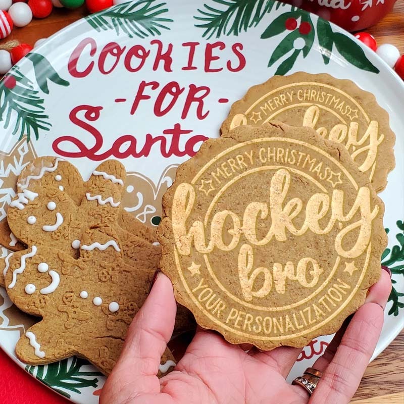 Personalized Christmas Hockey Sport Cookie Cutter-Gift For Hockey Lover