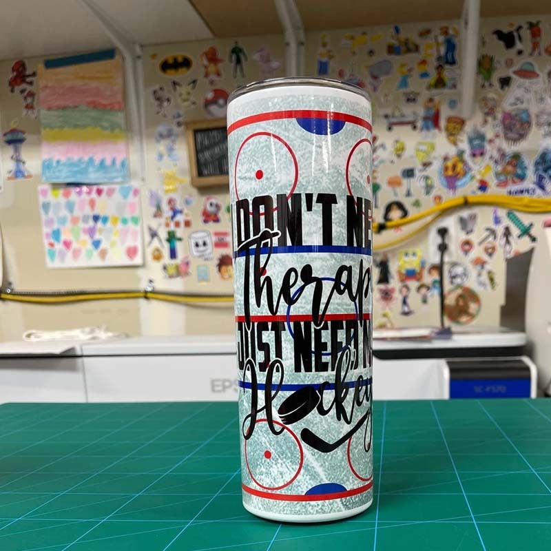 Custom Hockey Girl 20oz Tumbler