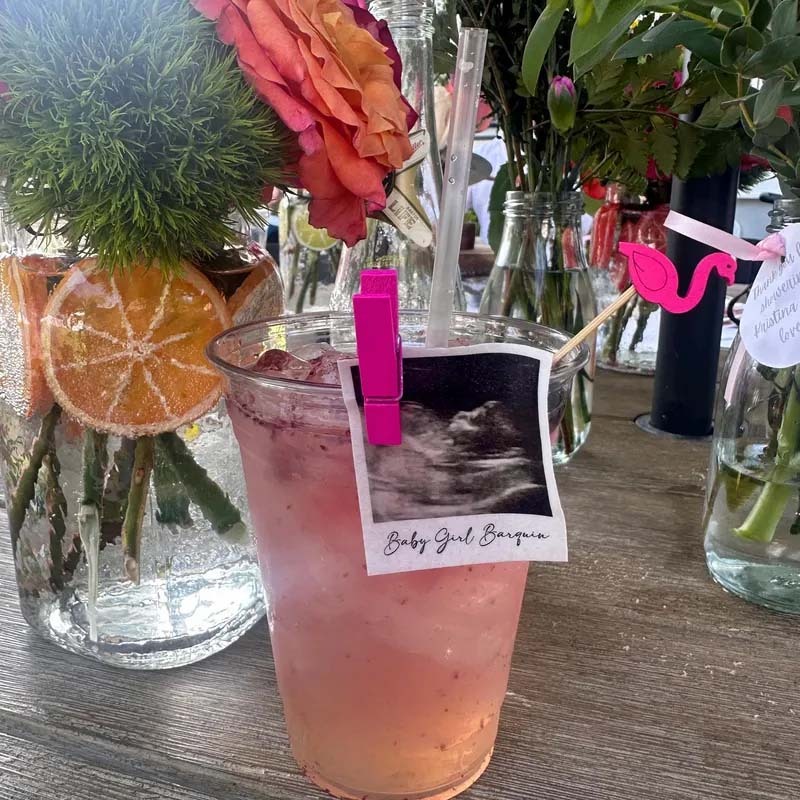 Edible photo drink topper edible image edible photo