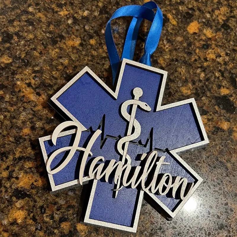 Police/Firefighter/EMT Ornament Christmas Tree Ornament