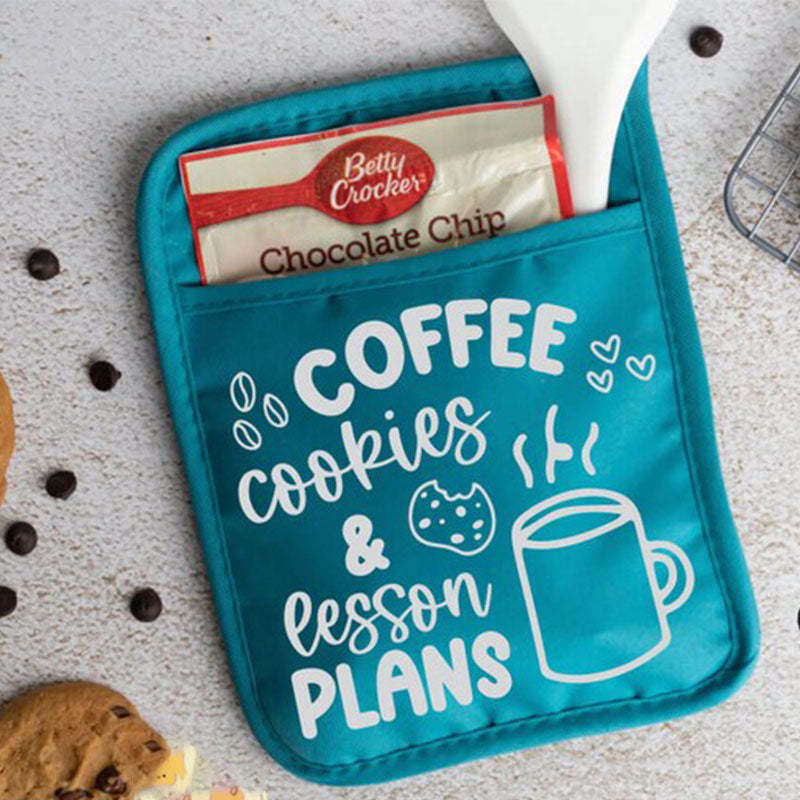 Teacher Gift, Potholder Teacher Gift, Oven Mitt Teacher Gift