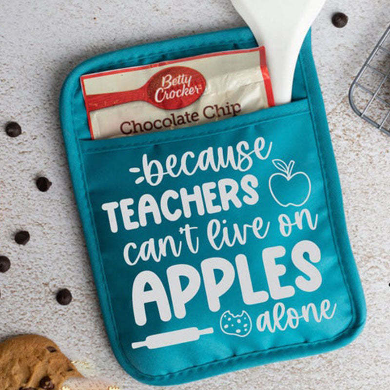 Teacher Gift, Potholder Teacher Gift, Oven Mitt Teacher Gift