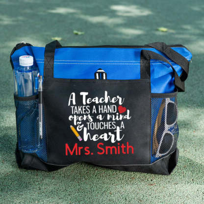 Personalized Teacher Tote, Teacher Gift, Teacher Bag