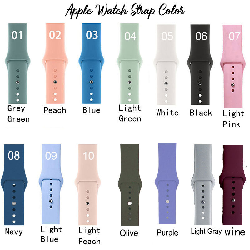 Snowflake Watch Band, Engraved Silicone Watch Band for Apple, Samsung and Fitbit