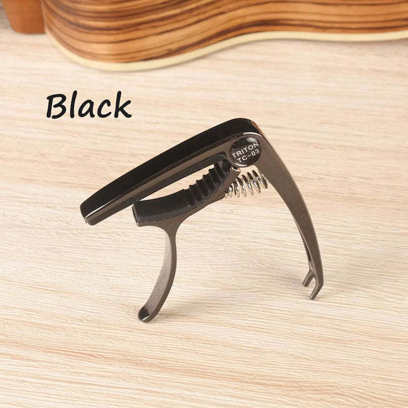 Personalized Metal Guitar Capo, Guitar Pick, Custom Message, Christmas Gift for Guitarists