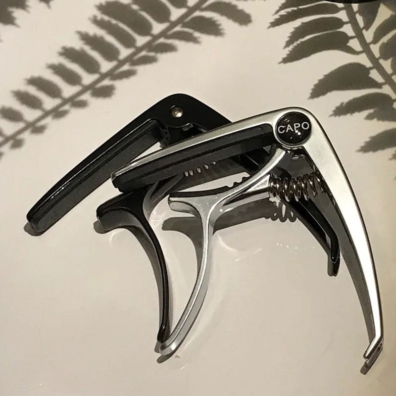 Personalized Metal Guitar Capo, Guitar Pick, Custom Message, Christmas Gift for Guitarists