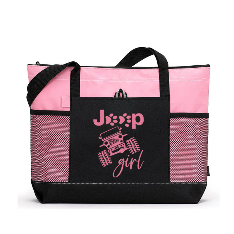 Jeep Girl Design Tote Bag
