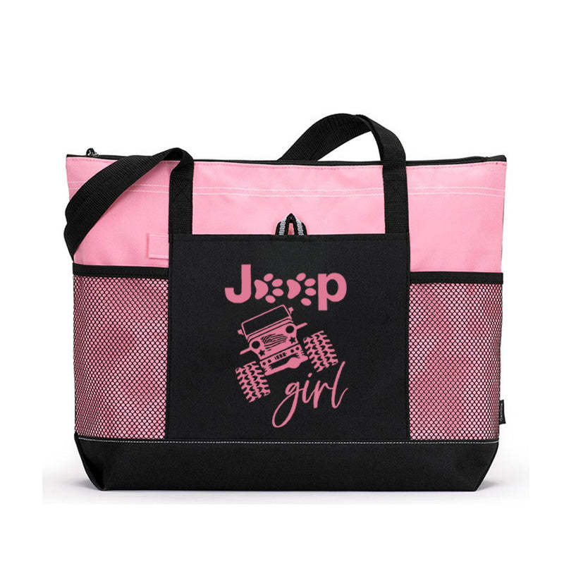 Jeep Girl Design Tote Bag