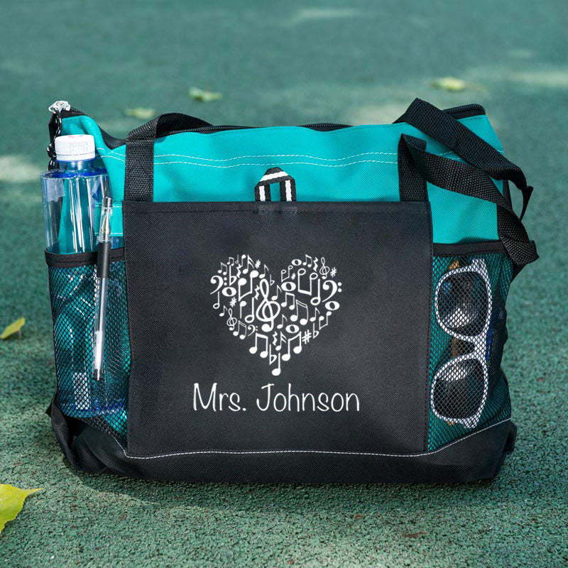 Personalized Music Teacher Student Bag With Name