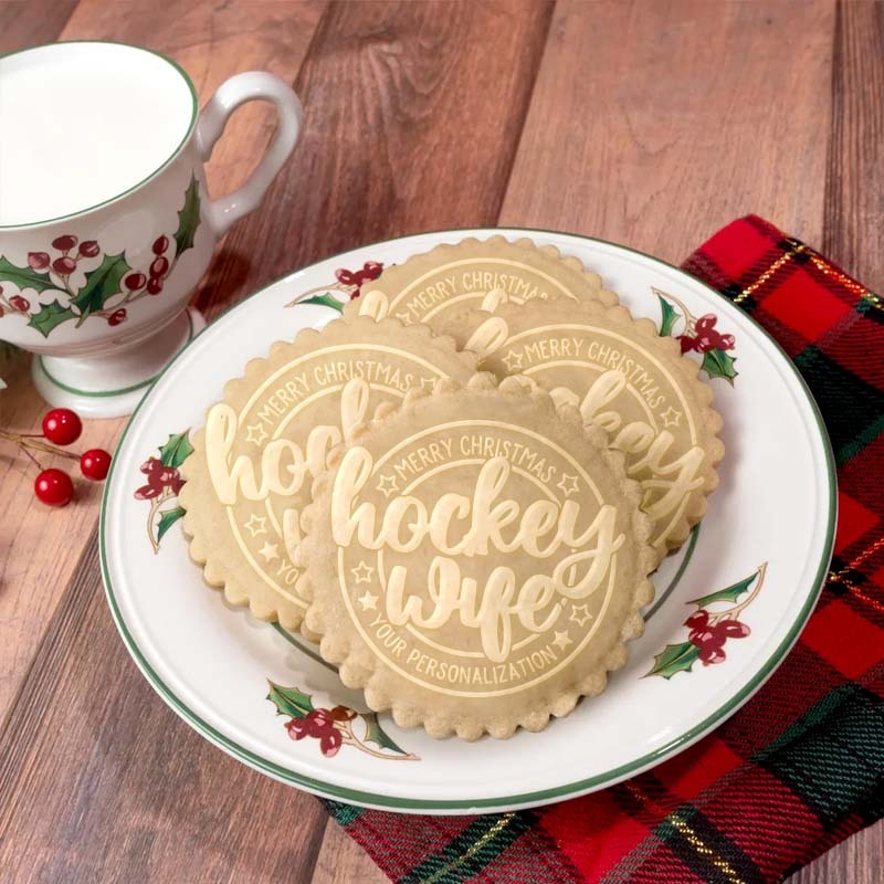 Personalized Christmas Hockey Sport Cookie Cutter-Gift For Hockey Lover