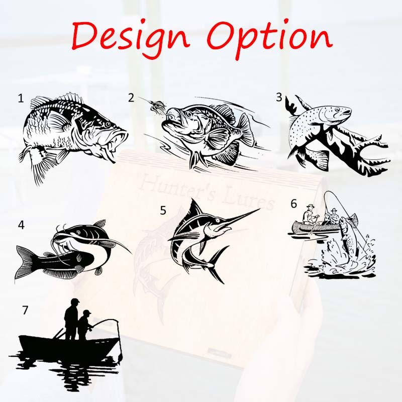 Personalized Mini Tackle Box Christmas Gift for Fishing