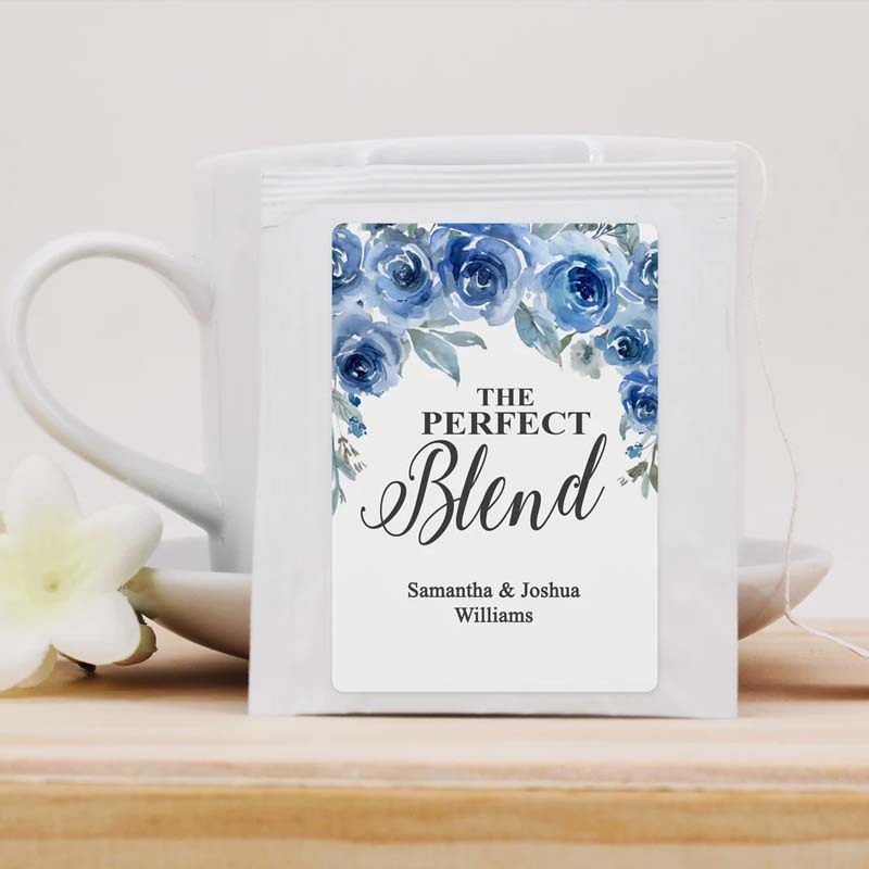 Custom Wedding Favor Tea Perfect Blend Wedding Favors