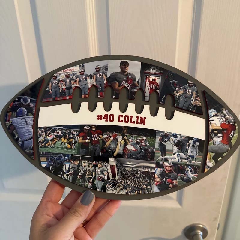Personalized Senior Sports Gifts - Photo Collage Sports Lover Gifts Graduation Gifts