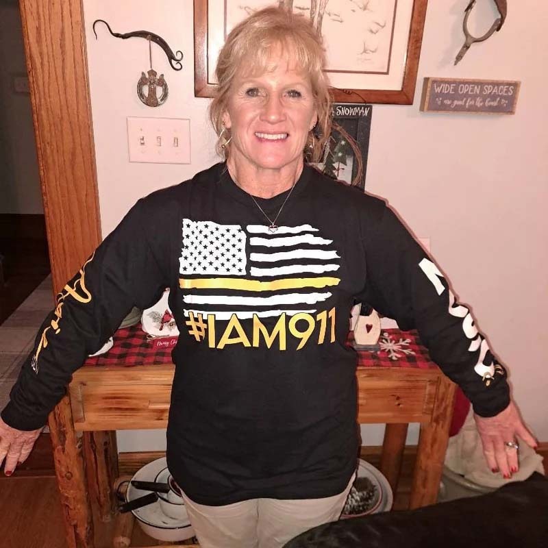 911 Police Dispatcher Personalized Shirt/ Dispatcher Gift/ Telecommunications Gift