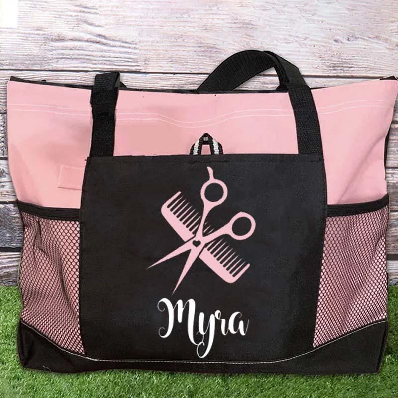 Personalized Hair Stylist Bag Custom Bag Hairstylist Gift Barber Bag Hair Dresser Gift Beautician Bag