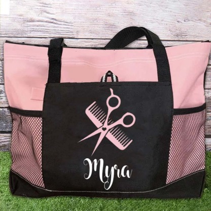 Personalized Hair Stylist Bag Custom Bag Hairstylist Gift Barber Bag Hair Dresser Gift Beautician Bag