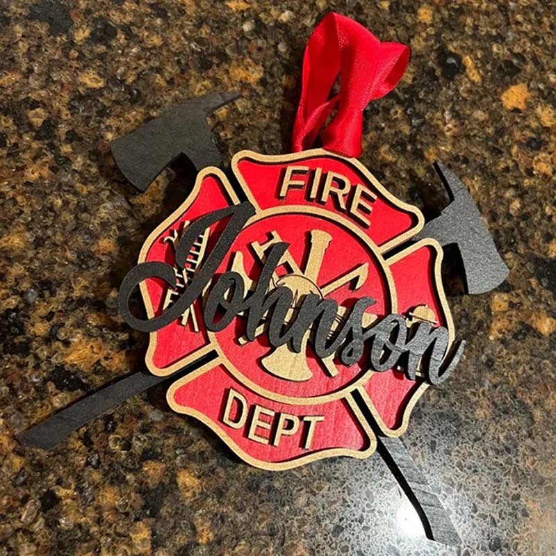 Police/Firefighter/EMT Ornament Christmas Tree Ornament