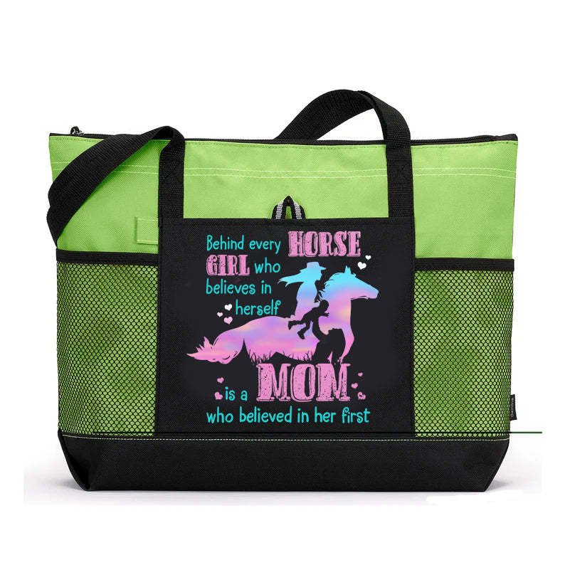 Behind Every Horse Girl Is A Horse Mom Who Believed In Her First Tote Bag