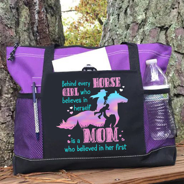Behind Every Horse Girl Is A Horse Mom Who Believed In Her First Tote Bag