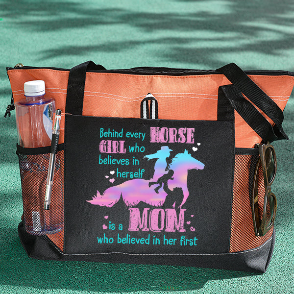 Behind Every Horse Girl Is A Horse Mom Who Believed In Her First Tote Bag