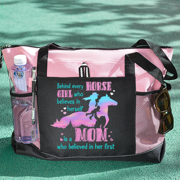 Behind Every Horse Girl Is A Horse Mom Who Believed In Her First Tote Bag
