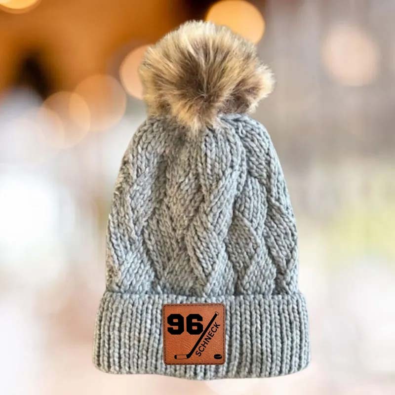 Custom Hockey Hat for Hockey Lover Warm Hockey Hat