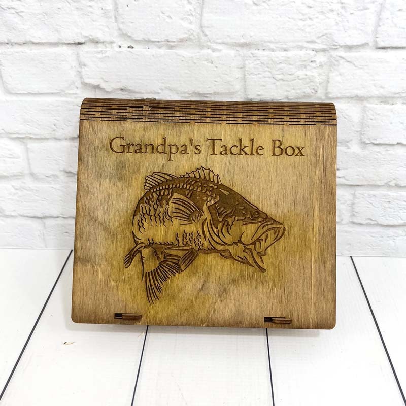 Personalized Mini Tackle Box Christmas Gift for Fishing