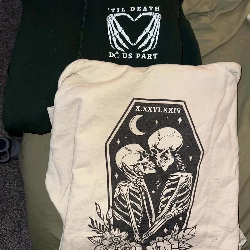 Roman Numeral Unisex Hoodie Personalized Matching Sweatshirt for Valentine Day Hoodie