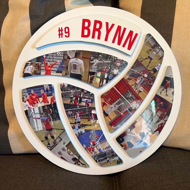 Personalized Senior Sports Gifts - Photo Collage Sports Lover Gifts Graduation Gifts