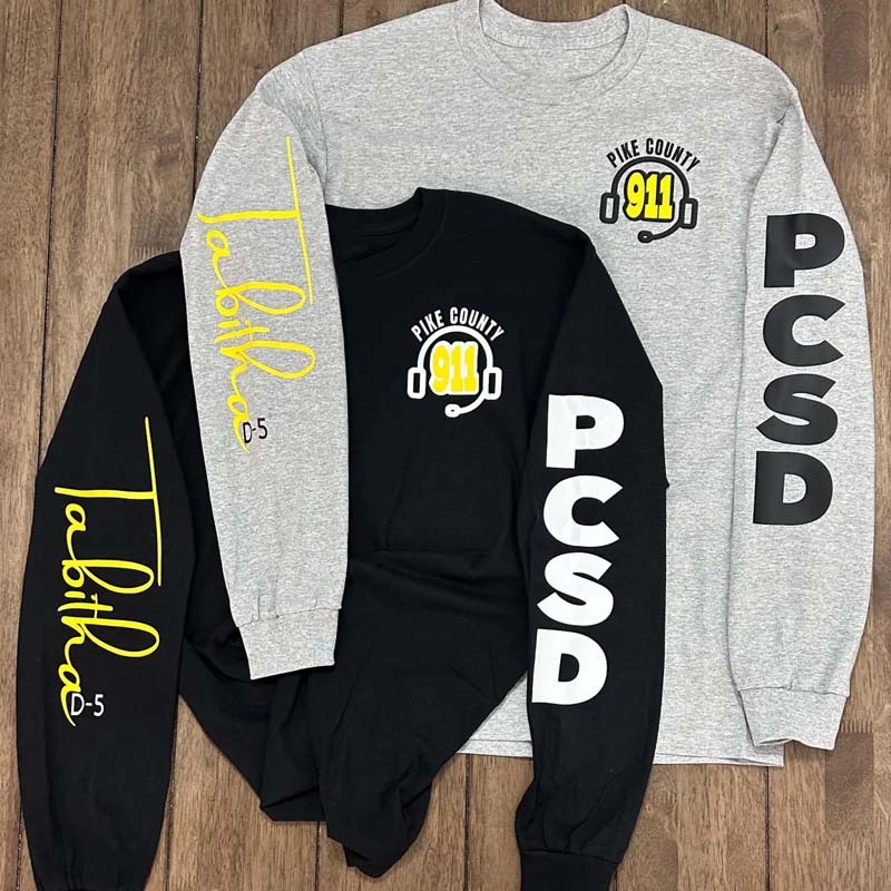 911 Police Dispatcher Personalized Shirt/ Dispatcher Gift/ Telecommunications Gift