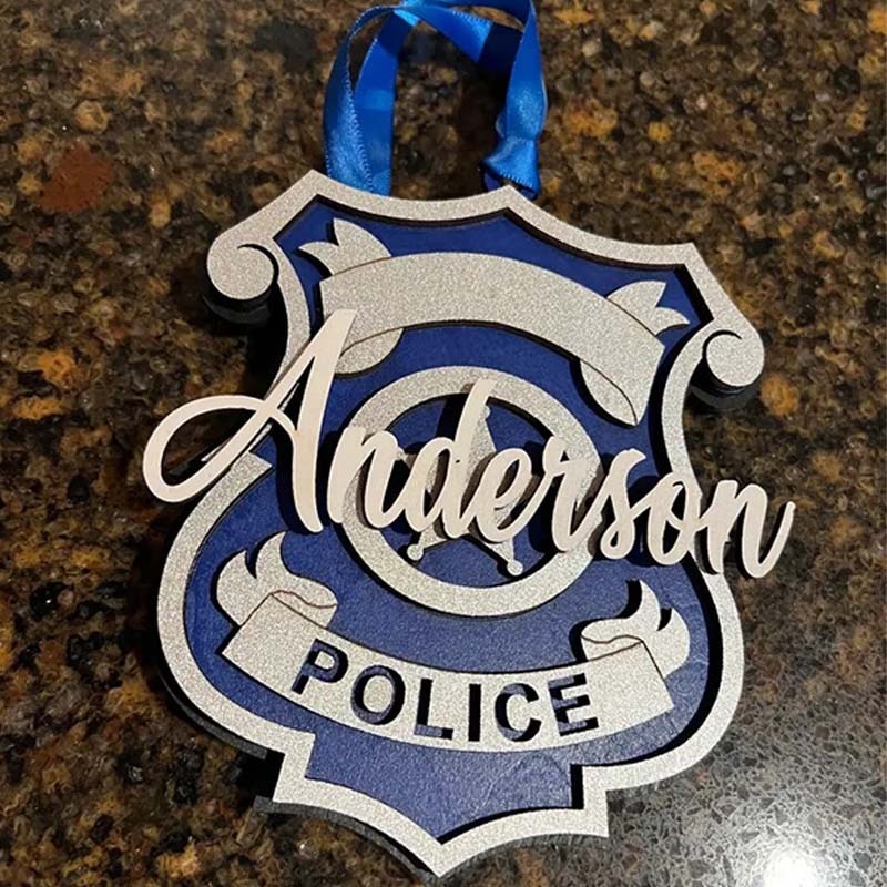 Police/Firefighter/EMT Ornament Christmas Tree Ornament