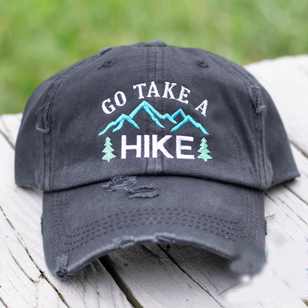 Embroidery Baseball Cap For Hike/Adventure Lovers