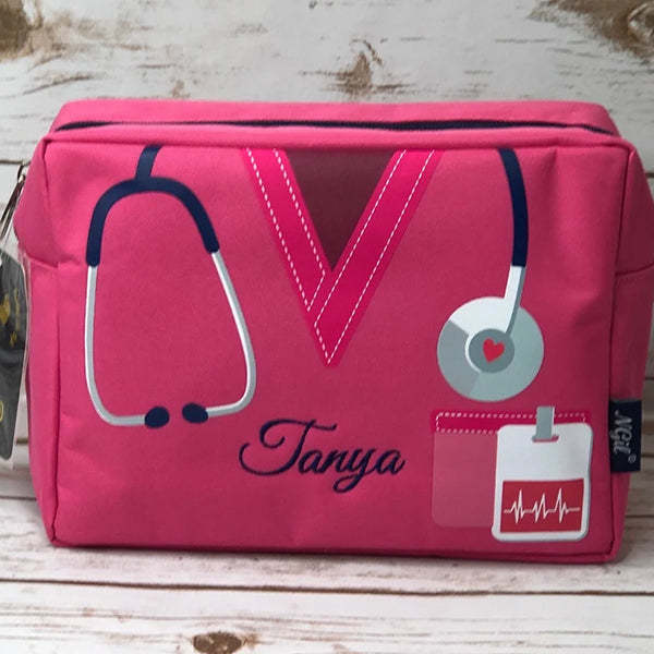 Personalized Cosmetic Bag For Nurse