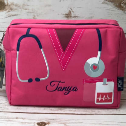 Personalized Cosmetic Bag For Nurse