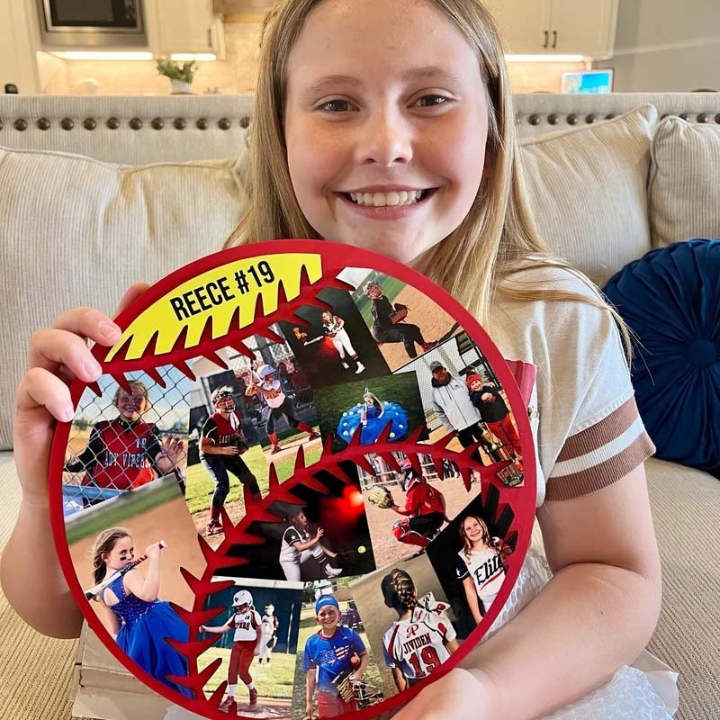 Personalized Senior Sports Gifts - Photo Collage Sports Lover Gifts Graduation Gifts