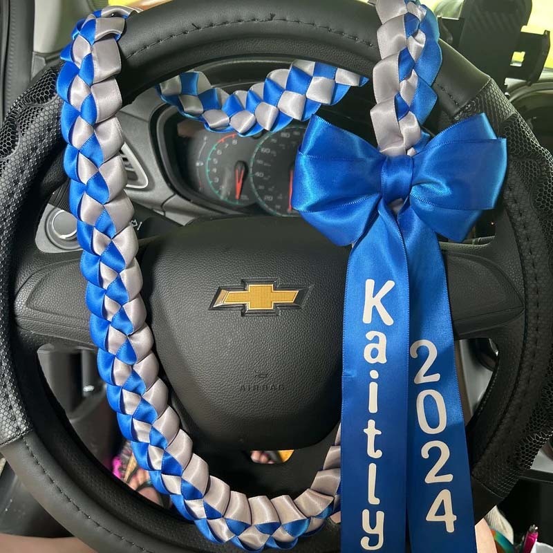 2025 Personalized Graduation ribbon lei gift with bow for Promotion/Senior Graduate