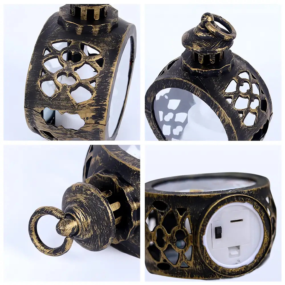 Custom Photo Pet Face Dog Cat Memorial - Personalized Candlelight Lantern Ornament