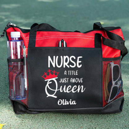 Nurse Tote Bag, Personalized Nurse Tote Bag, Custom Tote Bag