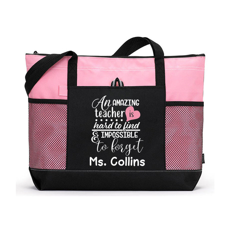 Personalized Teacher Tote, Teacher appreciation gift, Teacher gift, Tote for Teacher