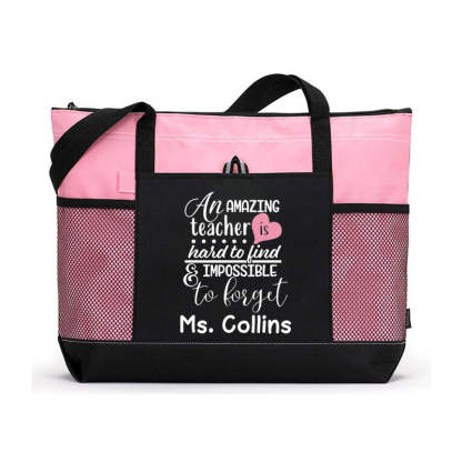 Personalized Teacher Tote, Teacher appreciation gift, Teacher gift, Tote for Teacher