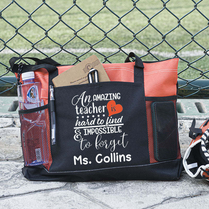Personalized Teacher Tote, Teacher appreciation gift, Teacher gift, Tote for Teacher