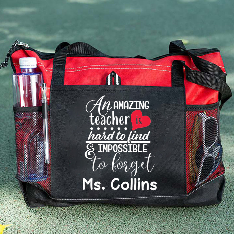 Personalized Teacher Tote, Teacher appreciation gift, Teacher gift, Tote for Teacher
